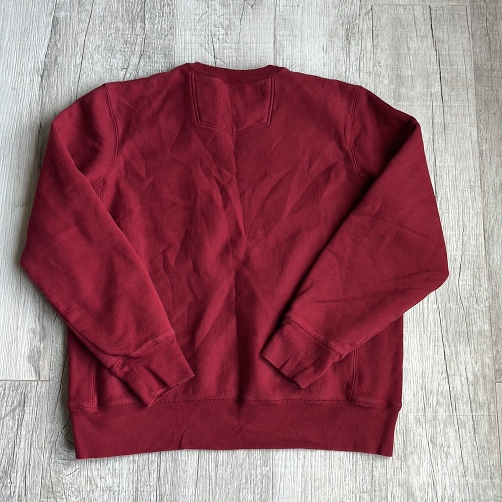 Eddie Bauer Crewneck Size:‎ XXL Color: Maroon - Picture 6 of 7